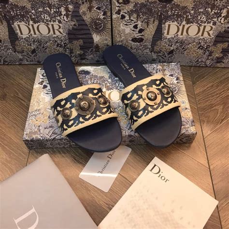 dior inspired slides|christian dior slides for sale.